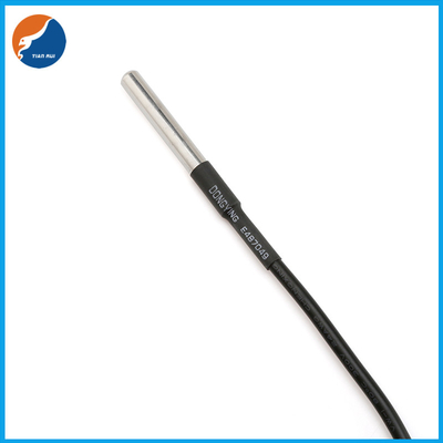 एक्वेरियम के लिए DS18B20 चिप NTC थर्मामीटर डिजिटल वाटरप्रूफ तापमान सेंसर जांच
